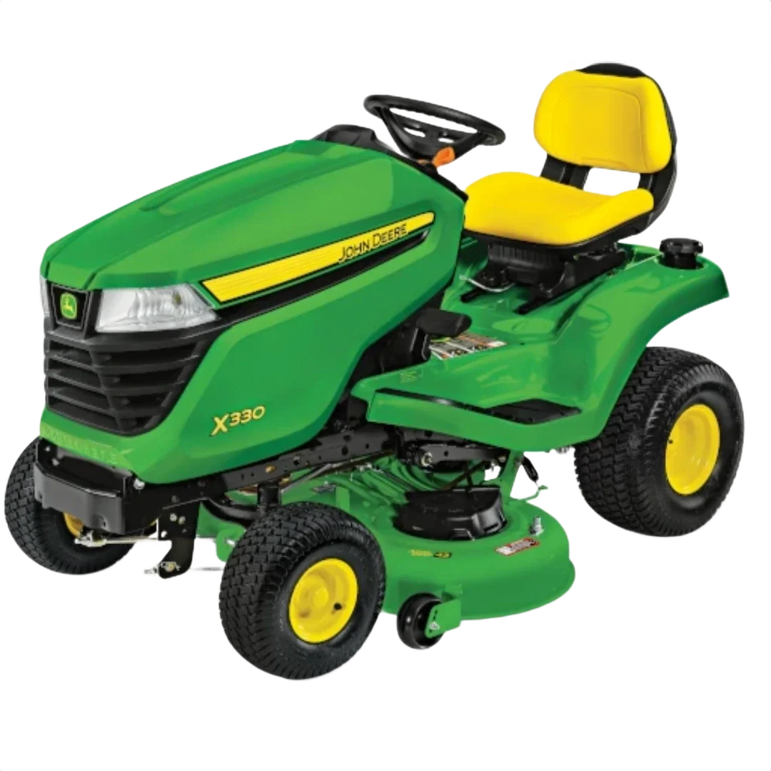 Organic John Deere X330 Lawn Tractor with 42-in. Deck Traditional