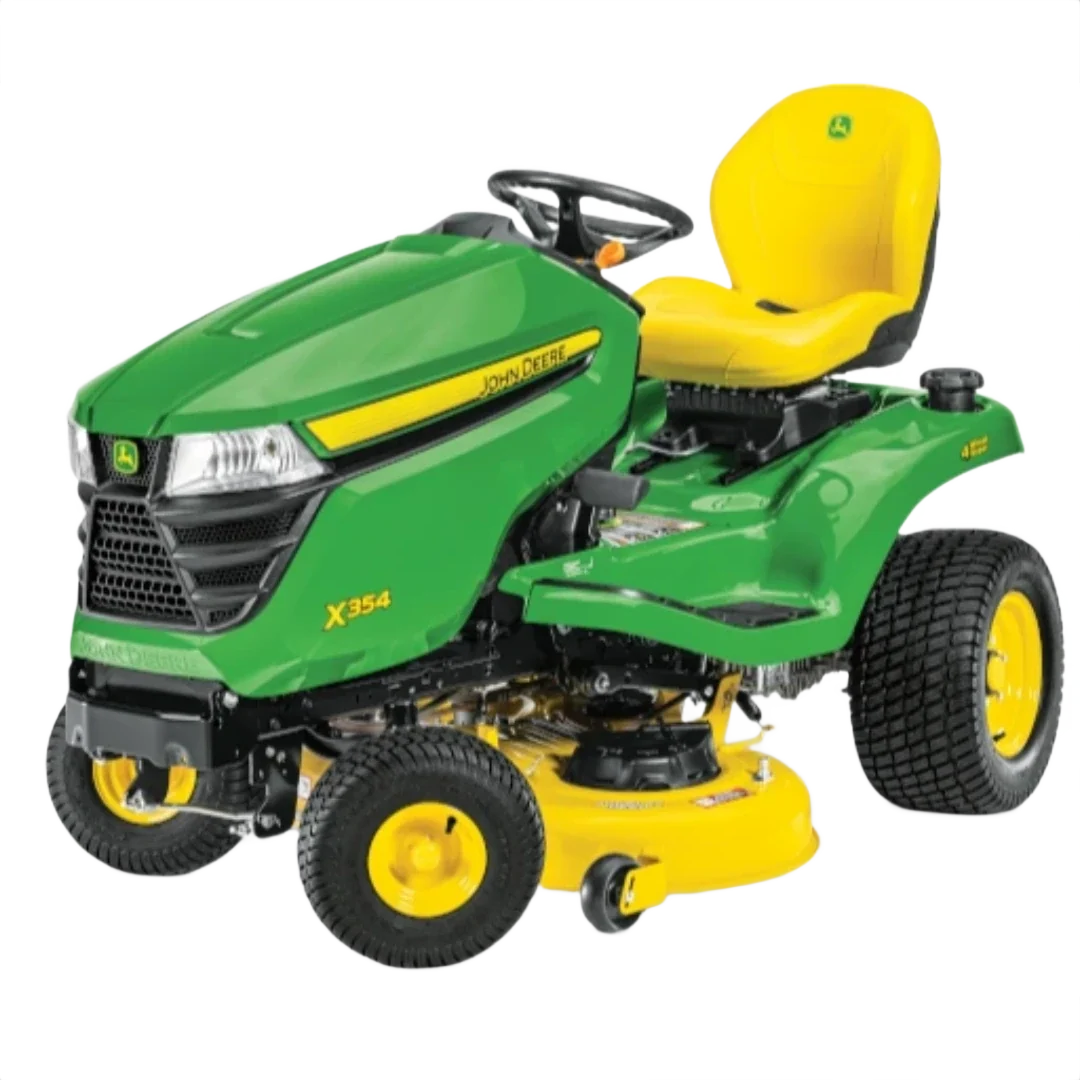 Fashionable John Deere X354 Lawn Tractor with 42-In. Accel Deep Deck Exceptional