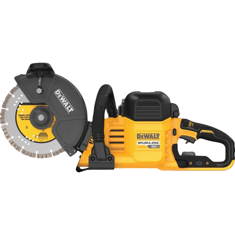 Long-Lasting DEWALT Flexvolt 60V MAX 9 Cordless Brushless Cutoff Saw Kit Refined