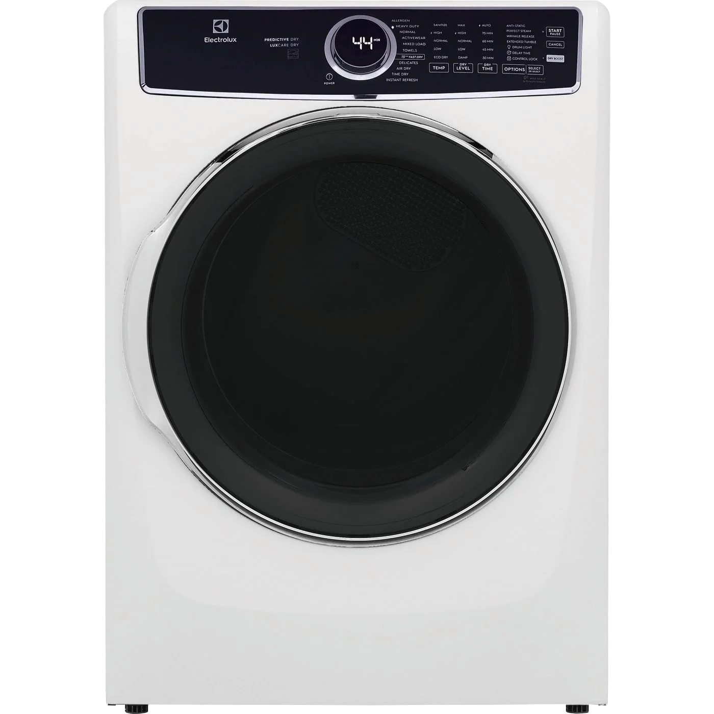 Safe Front Load Steam™ Gas Dryer with LuxCare® Dry and Instant Refresh – 8.0 Cu. Ft. Powerful