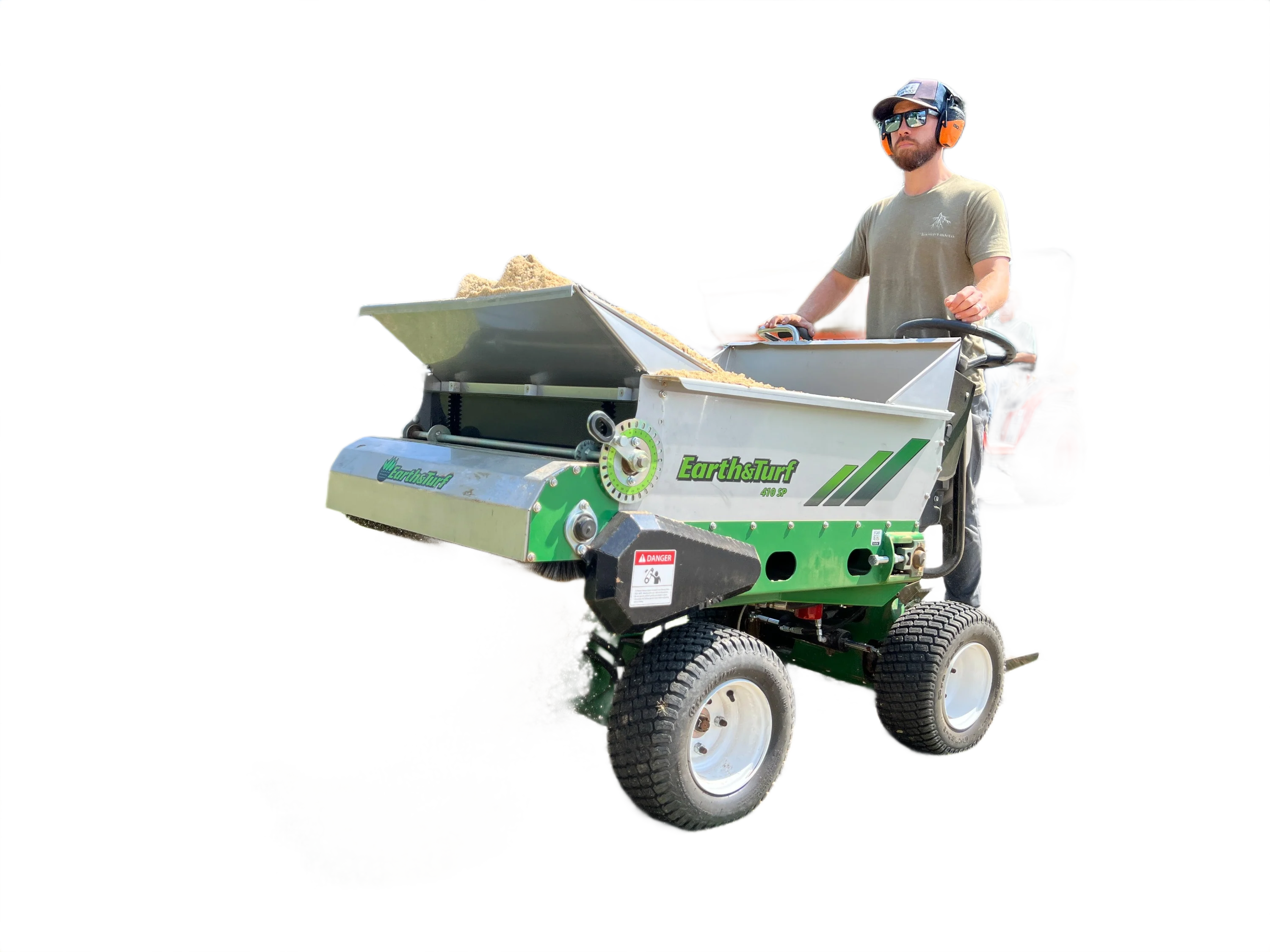 High-Quality Earth Turf 410SP Multispread™ Top Dresser Clean