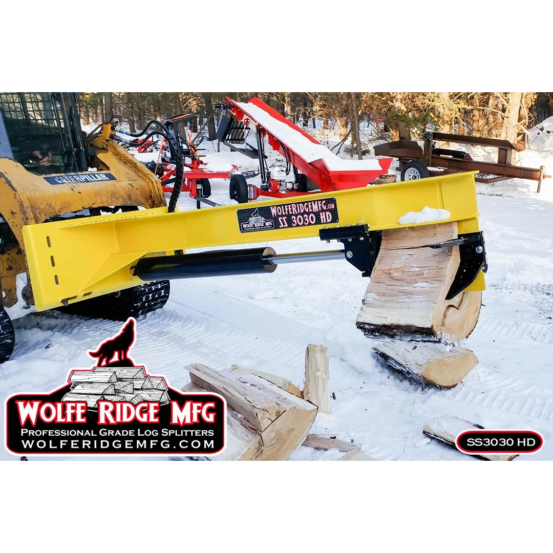 Original Wolfe Ridge 30 In. HD Skid Steer Log Splitter Trendy