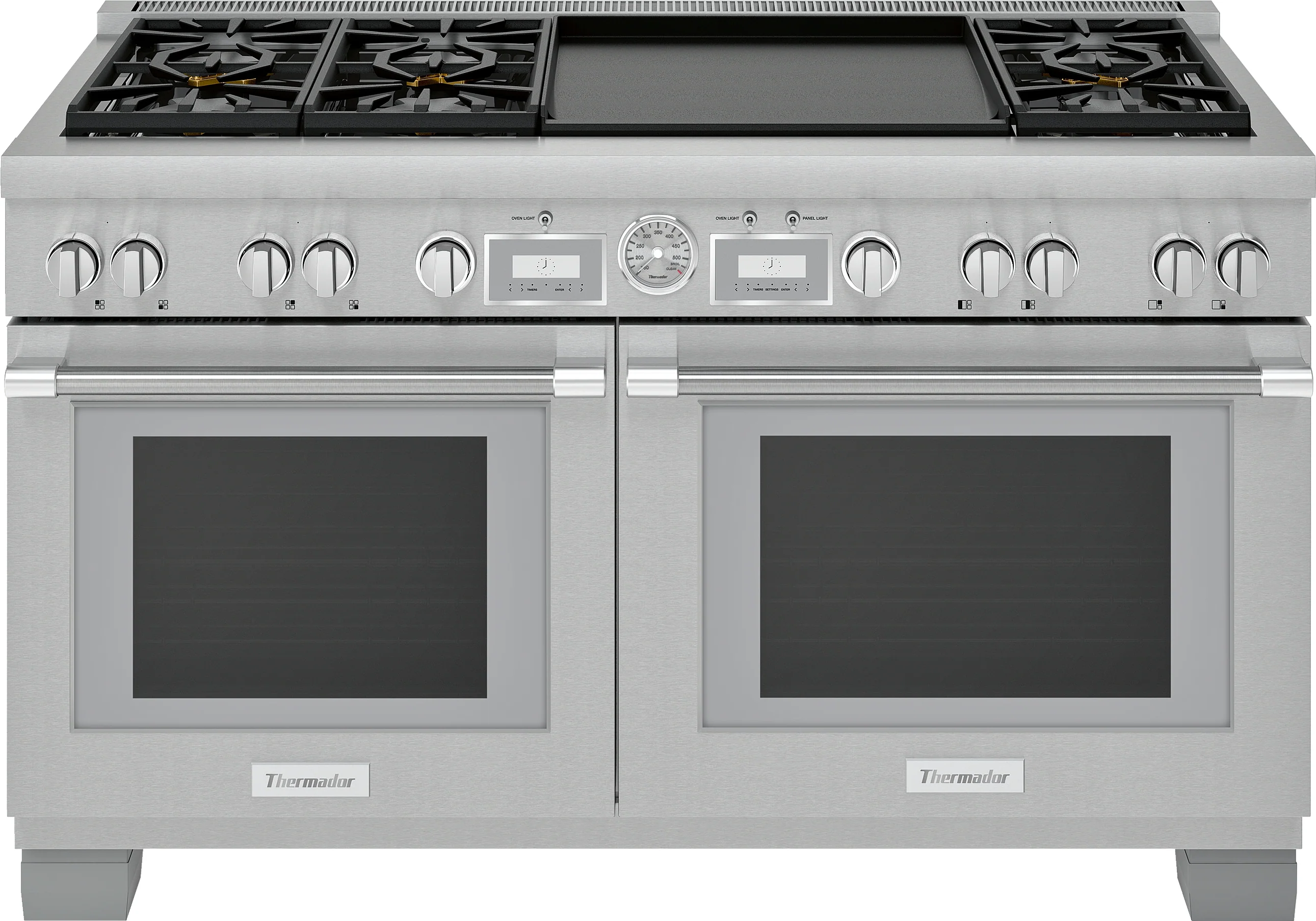 Comfortable Dual Fuel Professional Range 60'' Pro Grand® Commercial Depth Quality