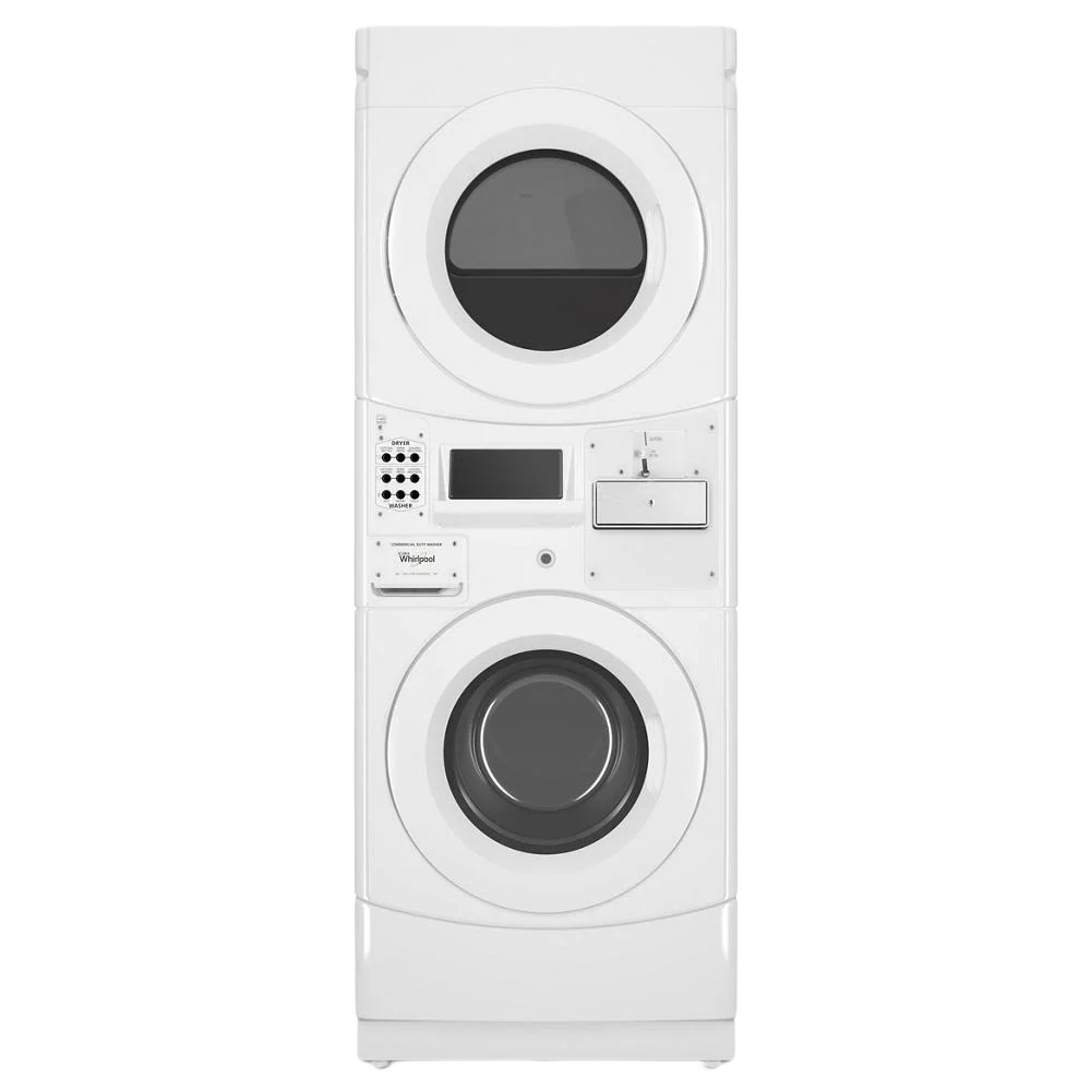 Prestigious Commercial Gas Stack Washer Dryer Coin Equipped High-Grade