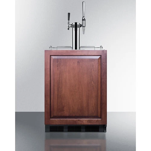Advanced 24 Wide Built-In Coffee Kegerator ADA Compliant Panel Not Included - with Left Hand Door Swing Innovative