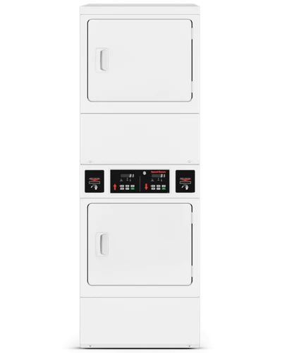 Traditional 27 Stack Dryer Short - Solid Door Gas Prep for Card Not for Residential Use Pure