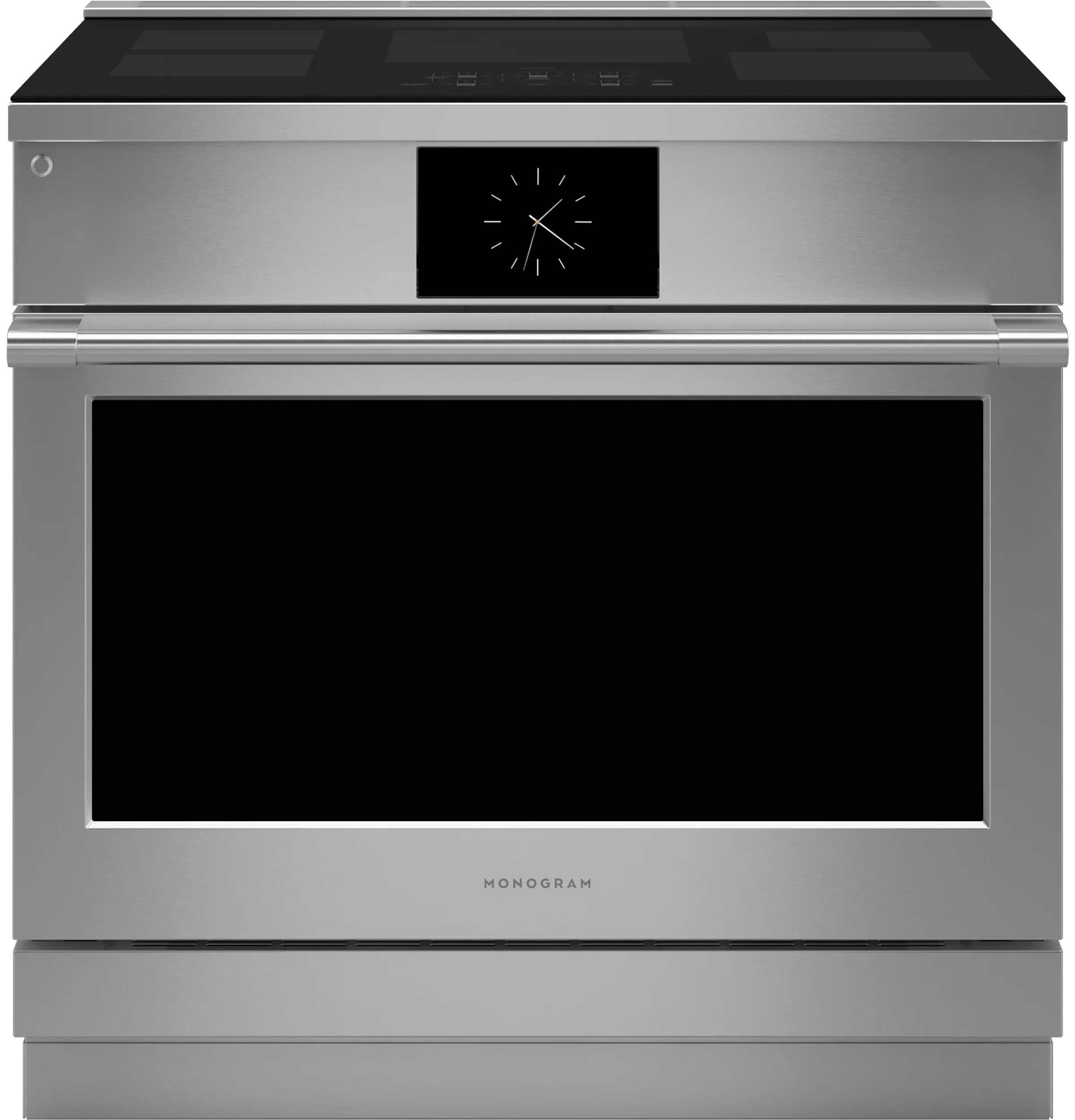 Sustainable Monogram 36 Induction Professional Range with 5 elements Smooth