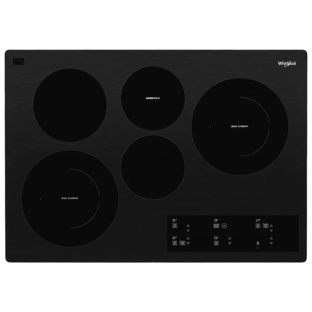 Premium Material 30-inch Electric Ceramic Glass Cooktop with Two Dual Radiant Elements Luxury