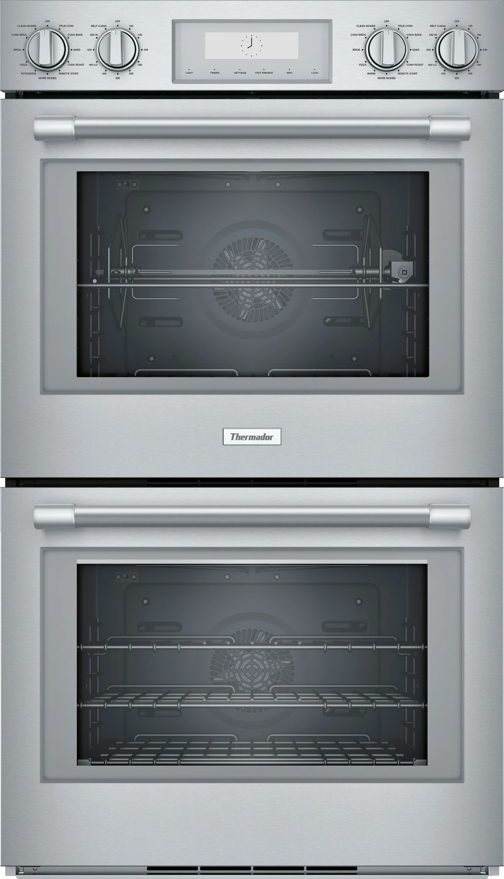 Optimized Professional Double Wall Oven 30'' Stainless Steel Original Design