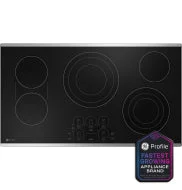 Crafted GE Profile™ 36 Built-In Touch Control Cooktop Genuine