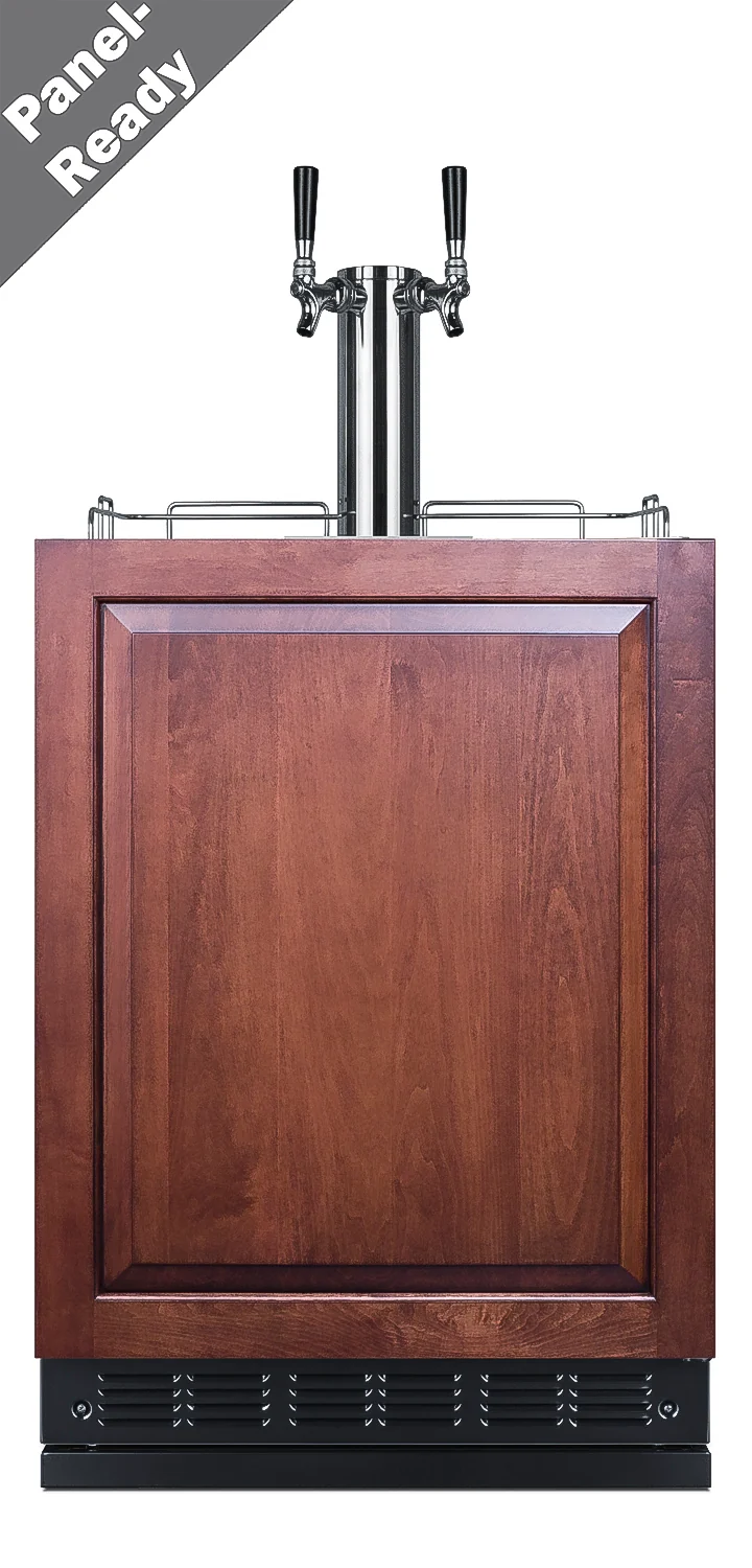 Relaxed 24 Wide Beer Kegerator Panel Not Included Long-Lasting