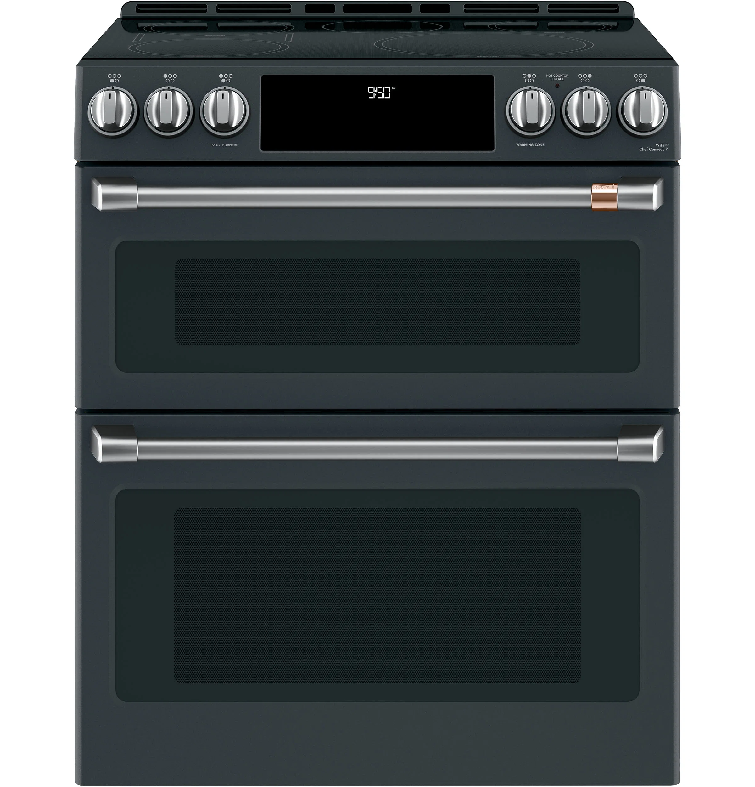 Premium Material CAFÉ™ 30 Smart Slide-In Front-Control Induction and Convection Double-Oven Range Breathable
