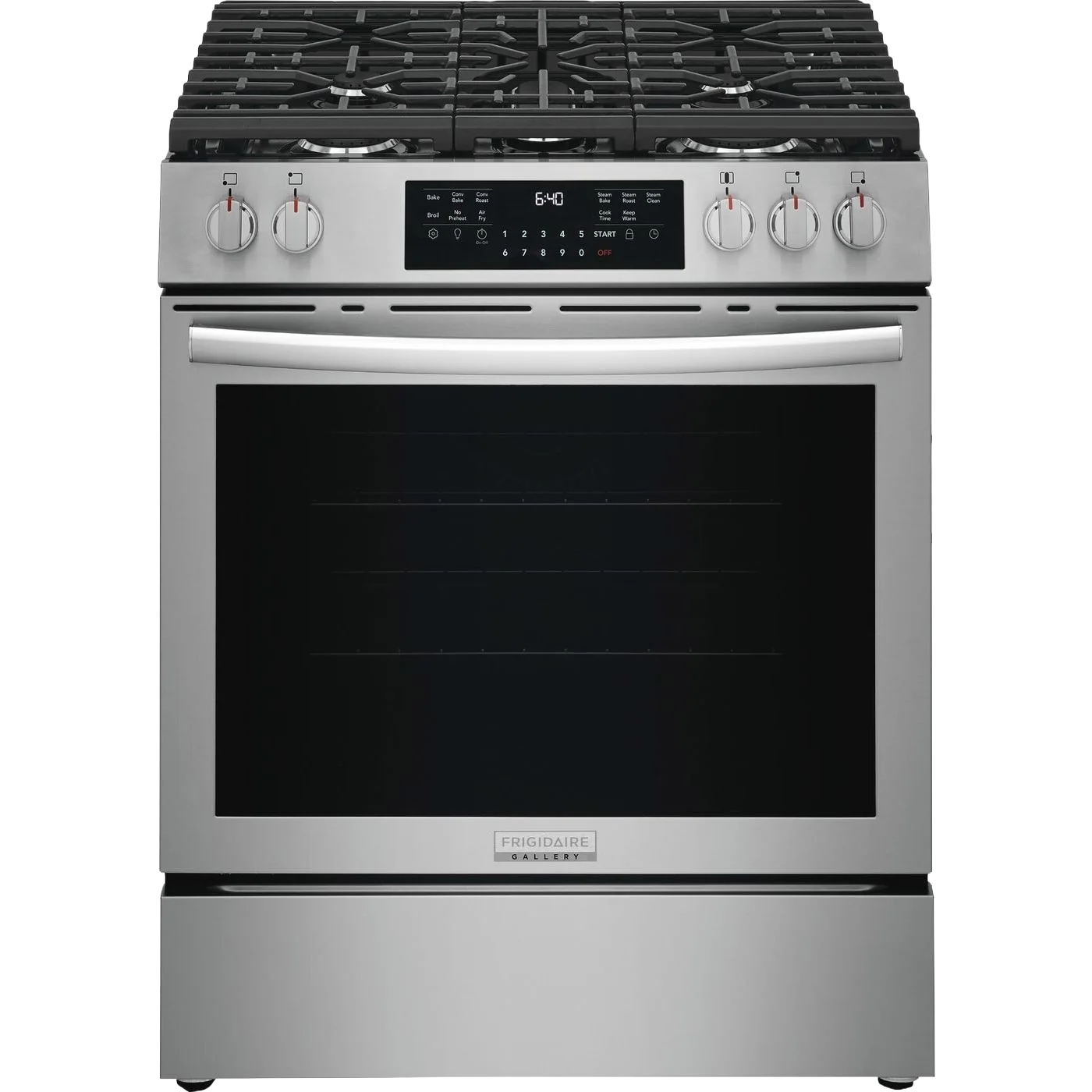 Modern 30 Front Control Gas Range Contemporary