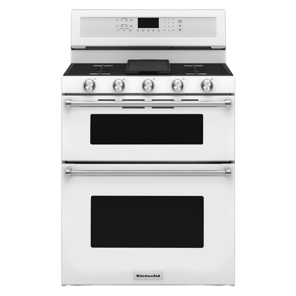 Top-Quality 30-Inch 5 Burner Gas Double Oven Convection Range Trusted