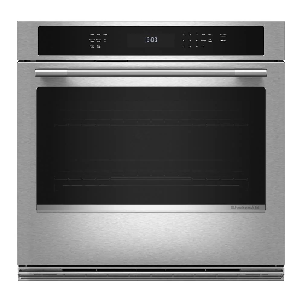 Convenient 30-inch Electric Single Wall Oven with No Preheat Air Fry Mode - PrintShield™ Finish Healthy
