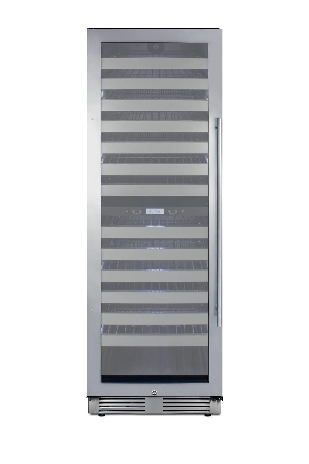 Effective 24 Wide Dual-Zone Wine Cellar Natural