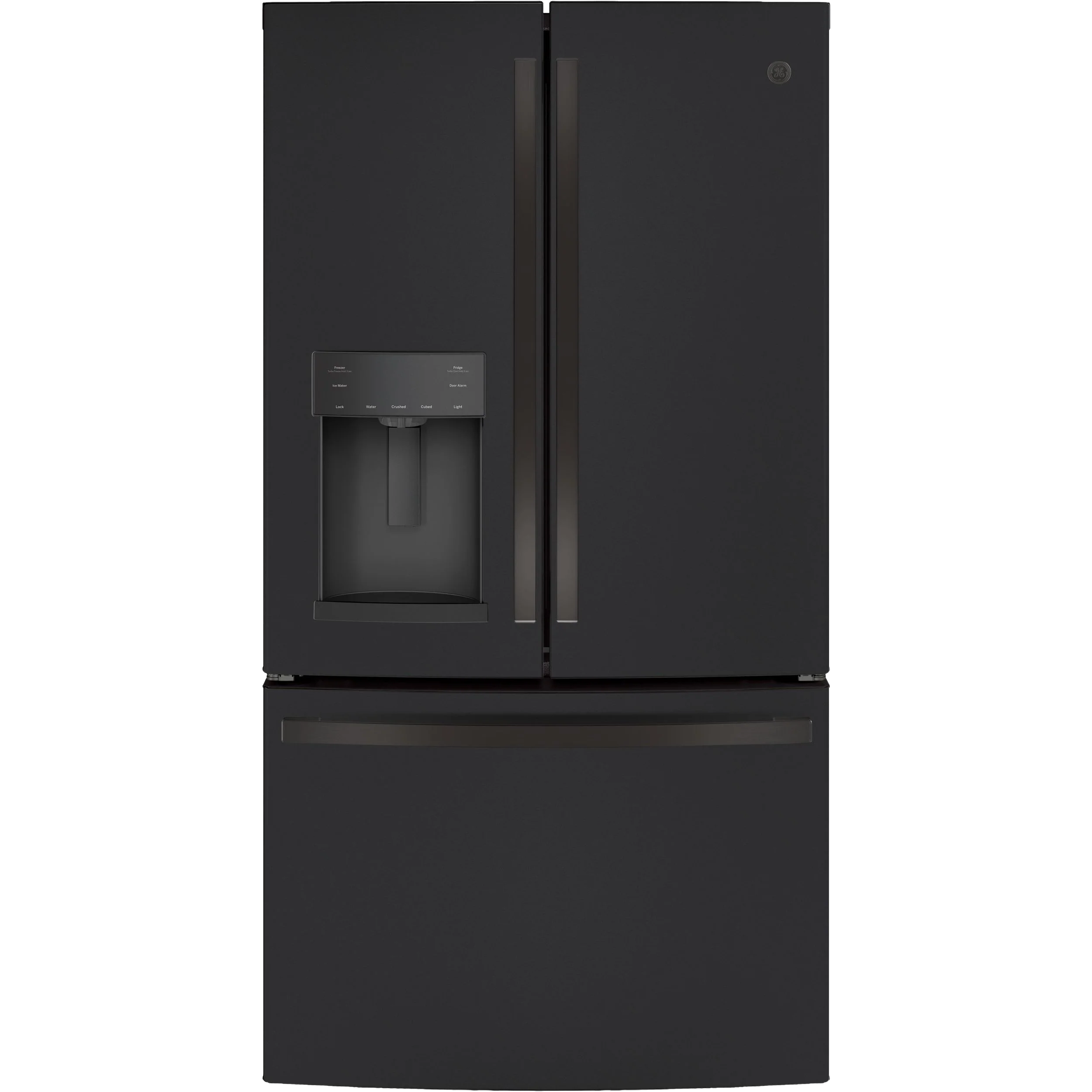 High-End GE® ENERGY STAR® 27.7 Cu. Ft. French-Door Refrigerator Environmentally Friendly