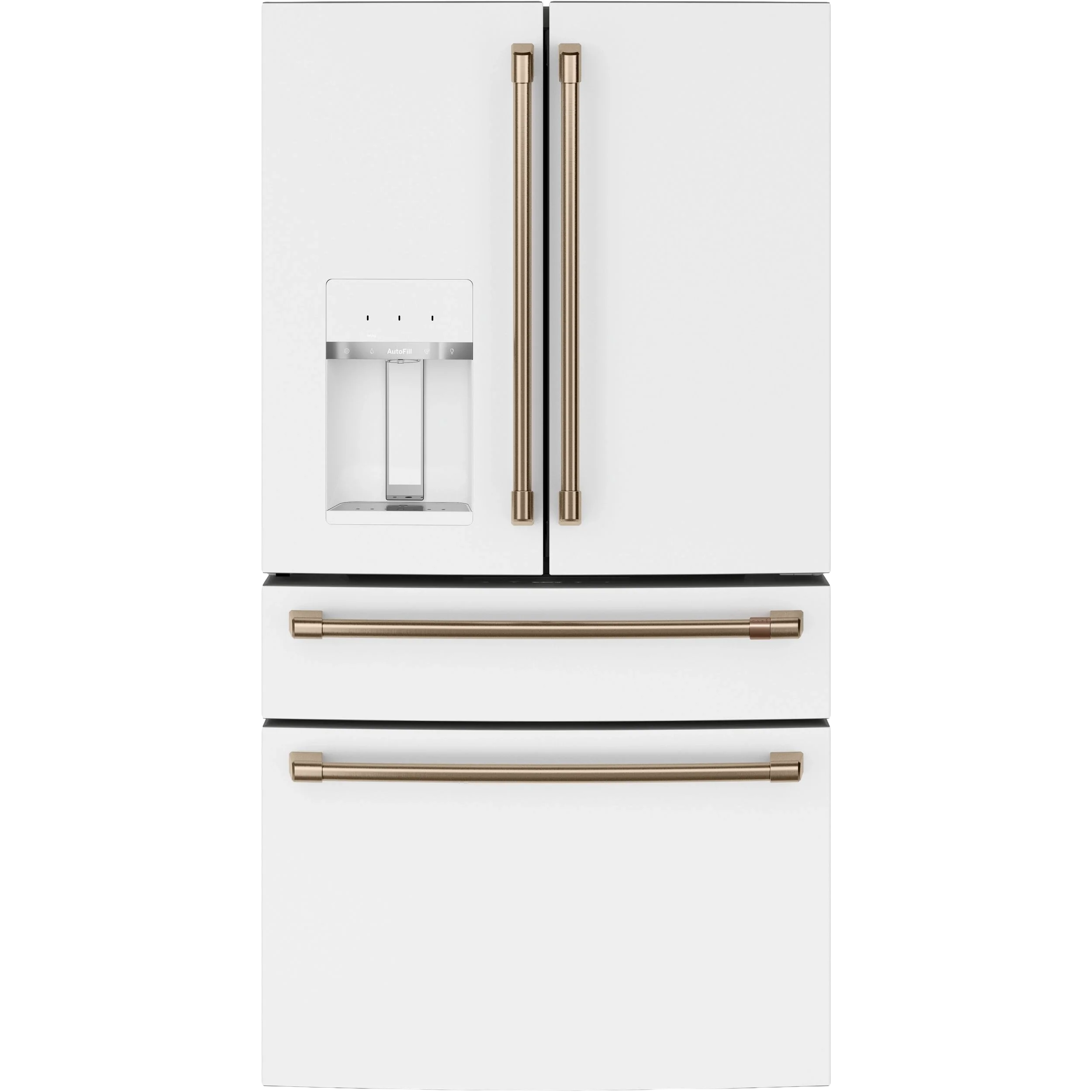 Minimalist CAFÉ™ ENERGY STAR 22.3 Cu. Ft. Smart Counter-Depth 4-Door French-Door Refrigerator Eco-Friendly