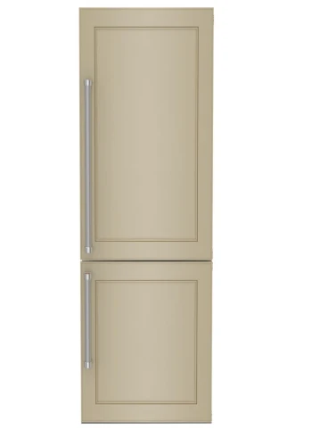 Natural 8.84 Cu. Ft. 22-Inch Built-In Panel-Ready Bottom Mount Refrigerator Traditional
