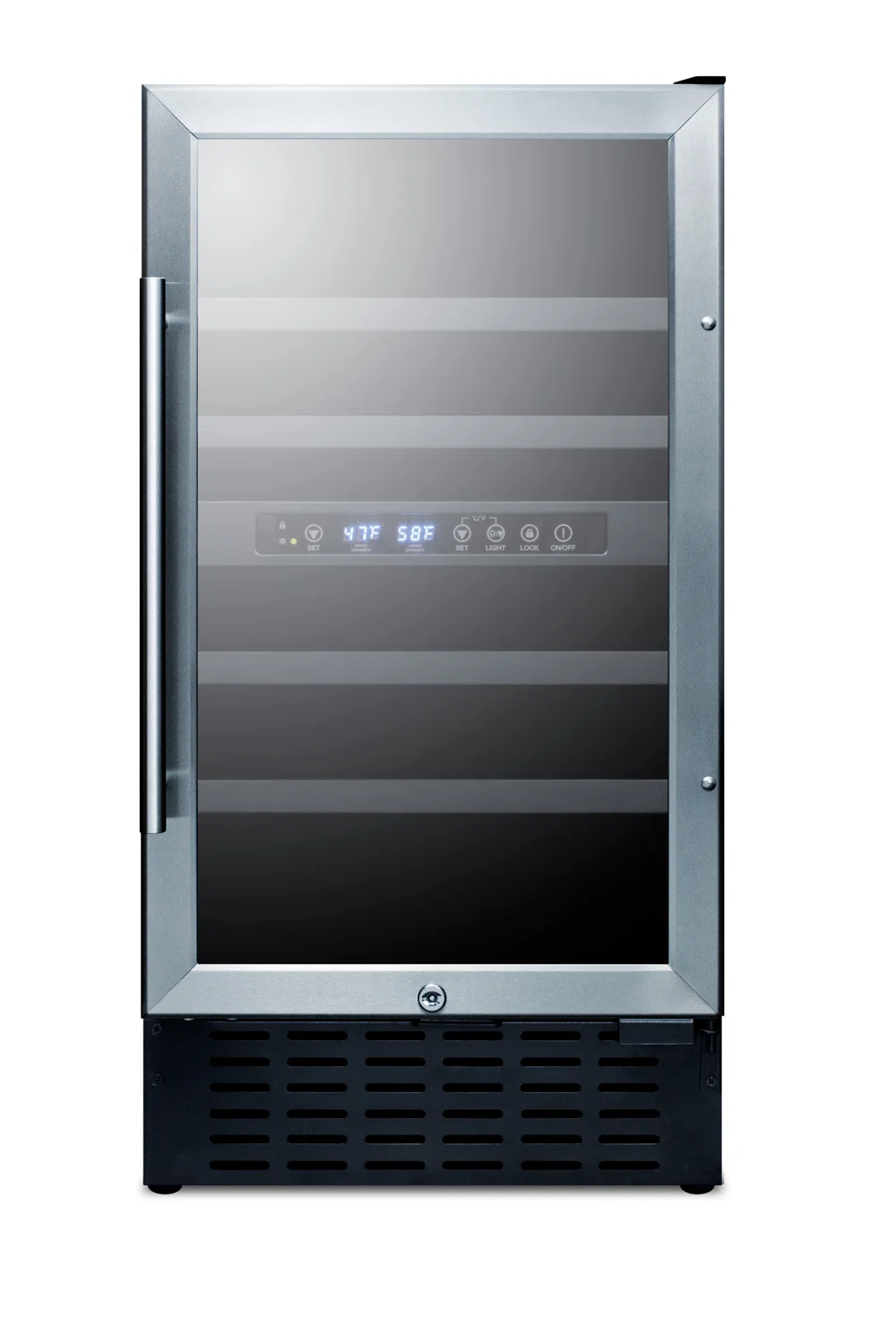 Refined 18 Wide Built-In Wine Cellar ADA Compliant Trendy