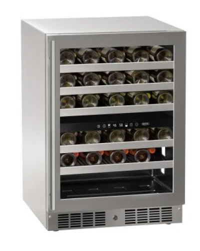 Recyclable 24 inch Dual-Zone Wine Refrigerator Top-Quality