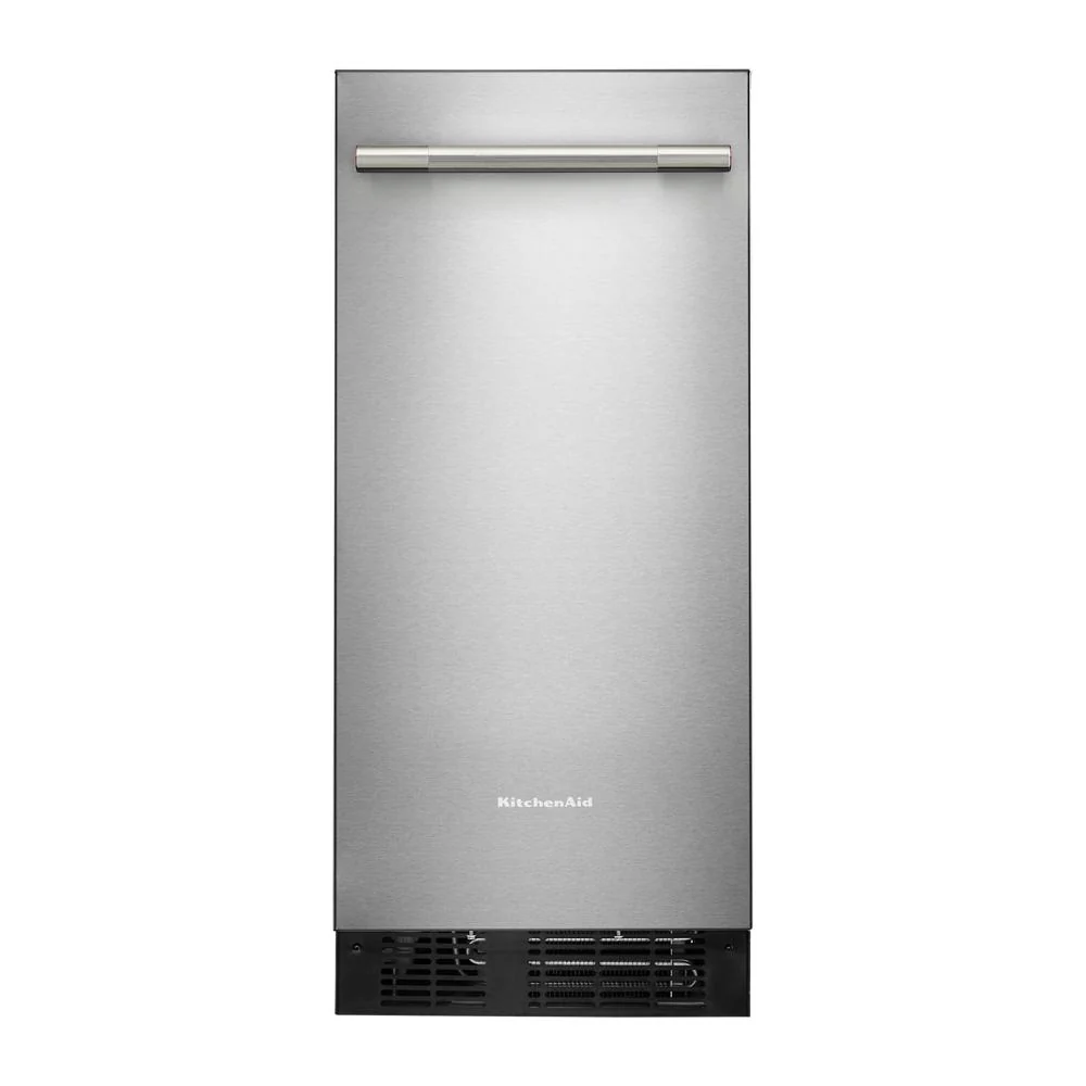 Eco-Friendly 15-Inch Automatic Ice Maker with Clear Ice Technology in PrintShield® Finish Stylish