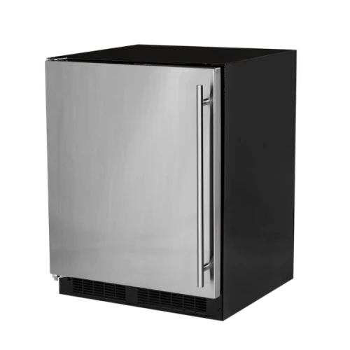 Sophisticated 24-IN LOW PROFILE BUILT-IN REFRIGERATOR WITH MAXSTORE BIN AND DOOR STORAGE - LEFT DOOR SWING Crafted