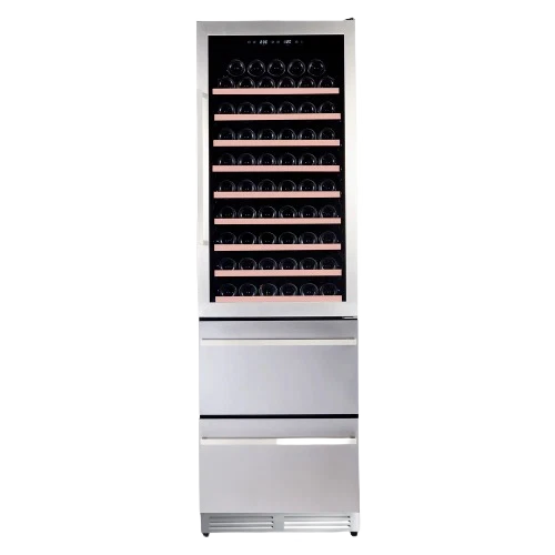 Proven Avanti ELITE Series Wine Cooler 2-Drawer Beverage Center Stainless Steel Exceptional