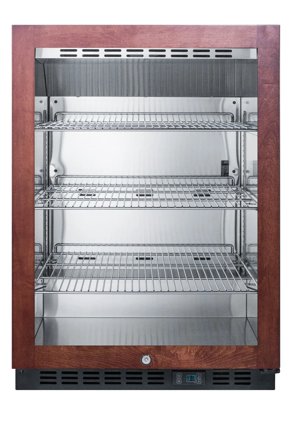 Soft 24 Wide Built-In Beverage Center - with Left Hand Door Swing User-Friendly