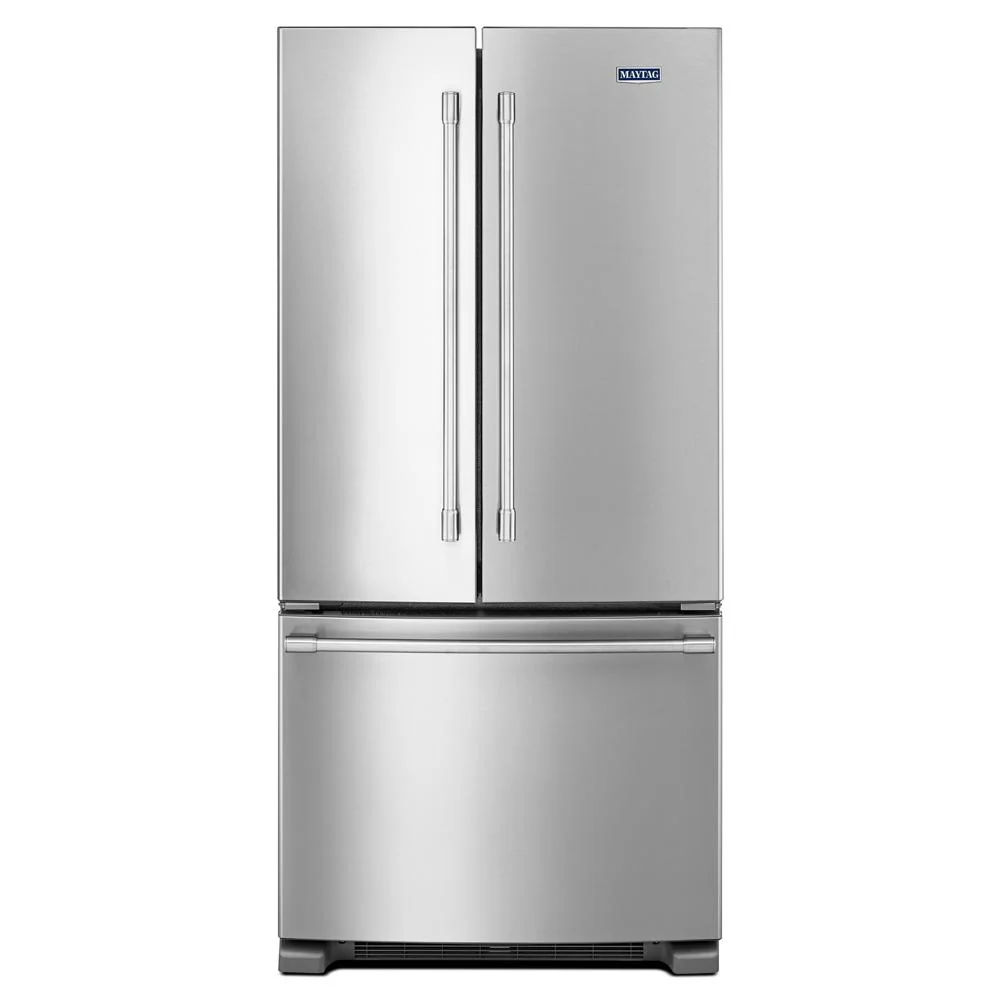 Environmentally Friendly 33-Inch Wide French Door Refrigerator with Water Dispenser - 22 Cu. Ft Specialty