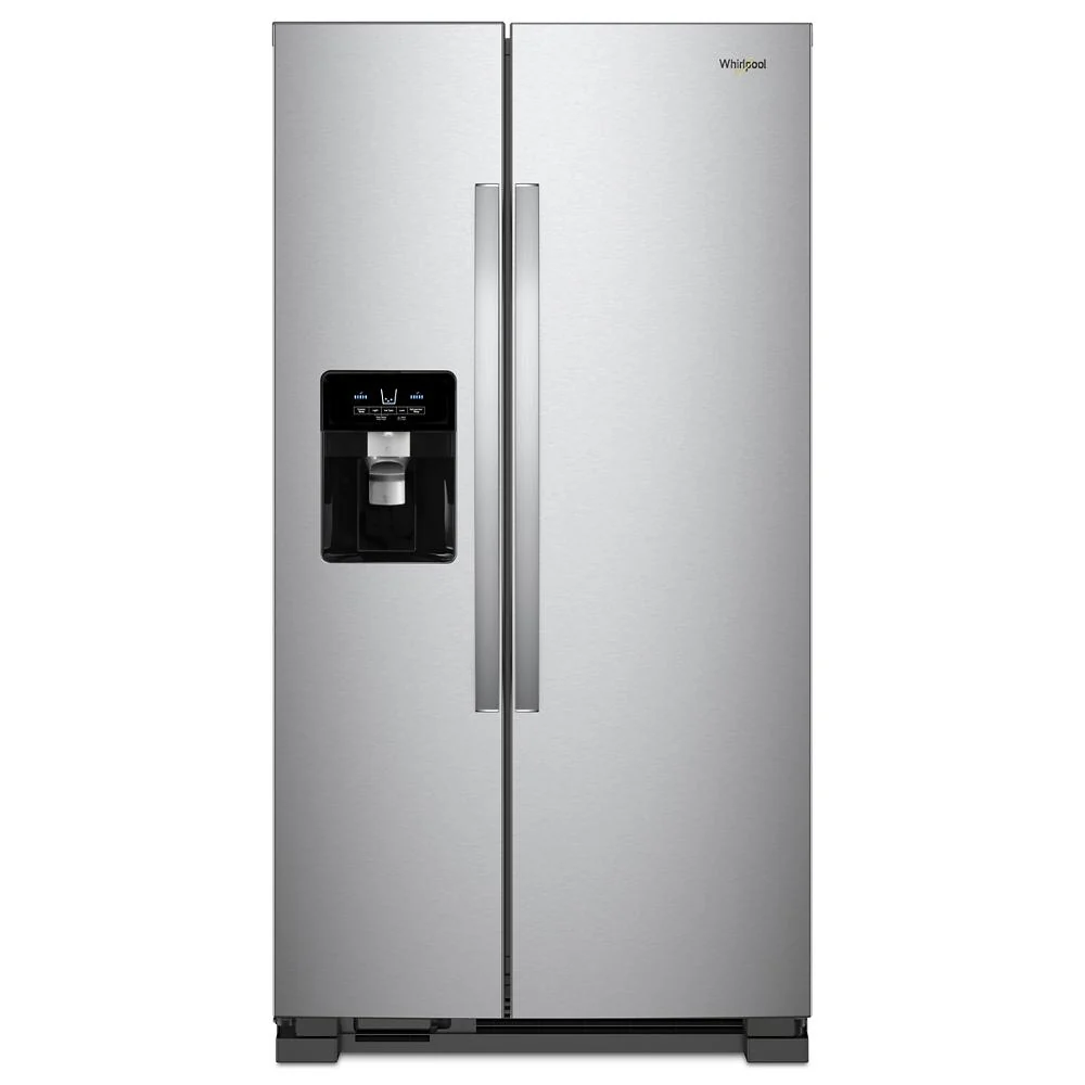 High-Grade 36-inch Wide Side-by-Side Refrigerator - 25 cu. ft. Trusted