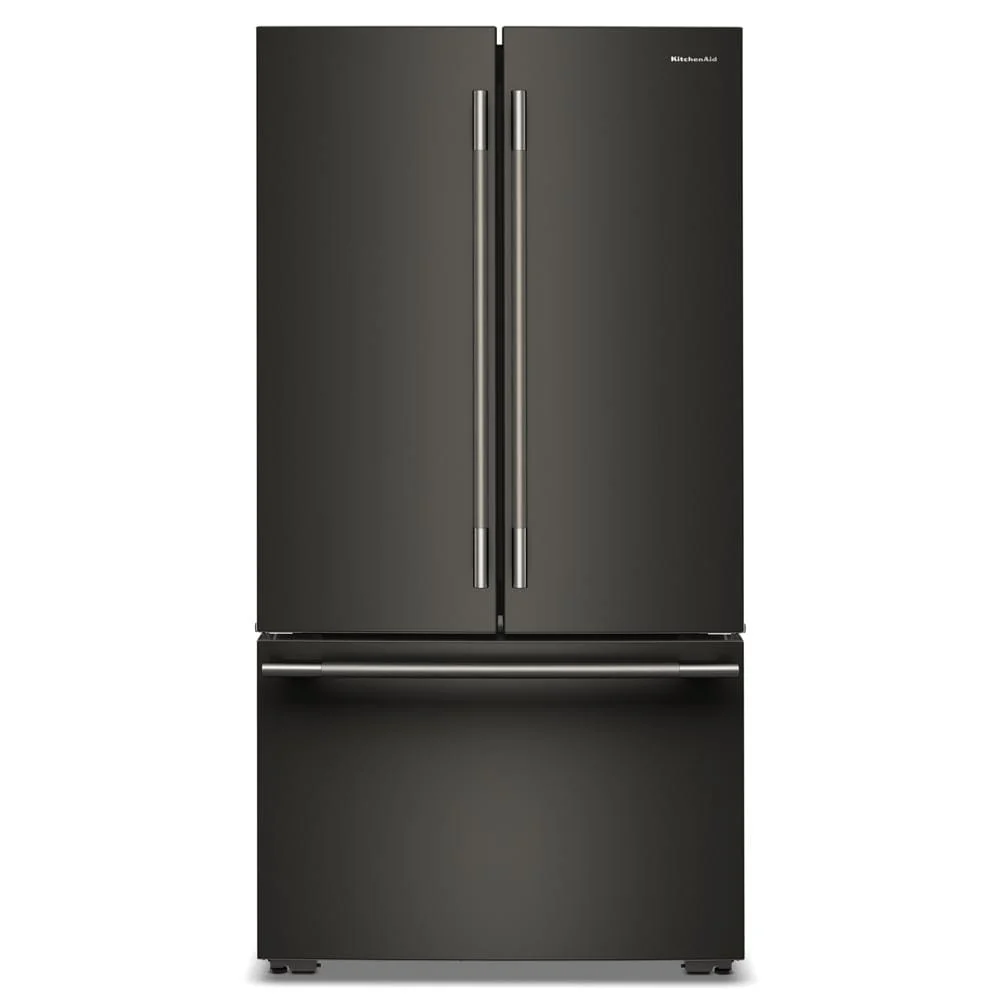 Healthy 24 Cu. Ft. 36-Inch Counter-Depth French Door Refrigerator with Internal Water Dispenser in Black Ore Optimized