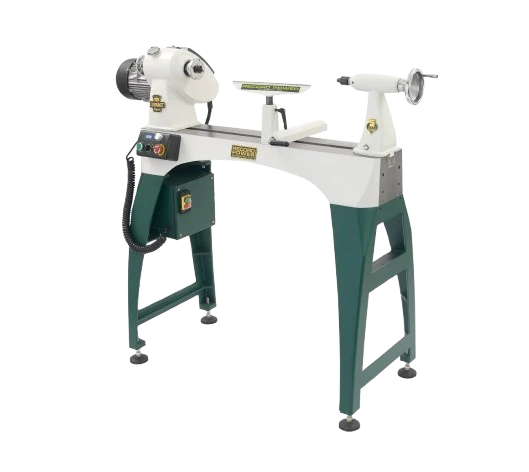 Artisan Record Power Coronet Envoy 16 Heavy-Duty Swivel-Head Cast Iron Variable Speed Lathe Reliable