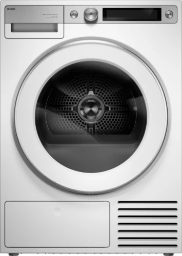 Stylish 7-Series Tumble Dryer T7HXLW Load Capacity 24.3 lb - White High-Grade