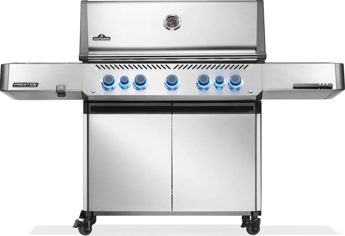 Flexible Napoleon Prestige 665 Liquid Propane Grill Stainless Steel Artisan