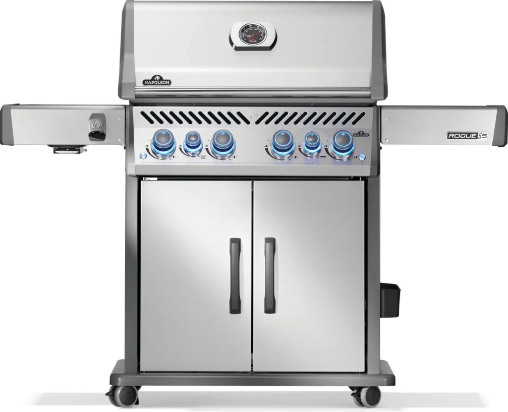 Official Napoleon Rogue PRO-S 525 Natural Gas Grill Stainless Steel Versatile