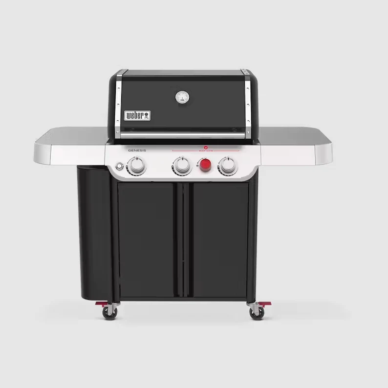 Environmentally Friendly Weber Genesis E-330 Black Liquid Propane Gas Grill Fine Crafted