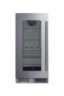 Eco-Friendly 15 Wide Built-In Beverage Center Natural