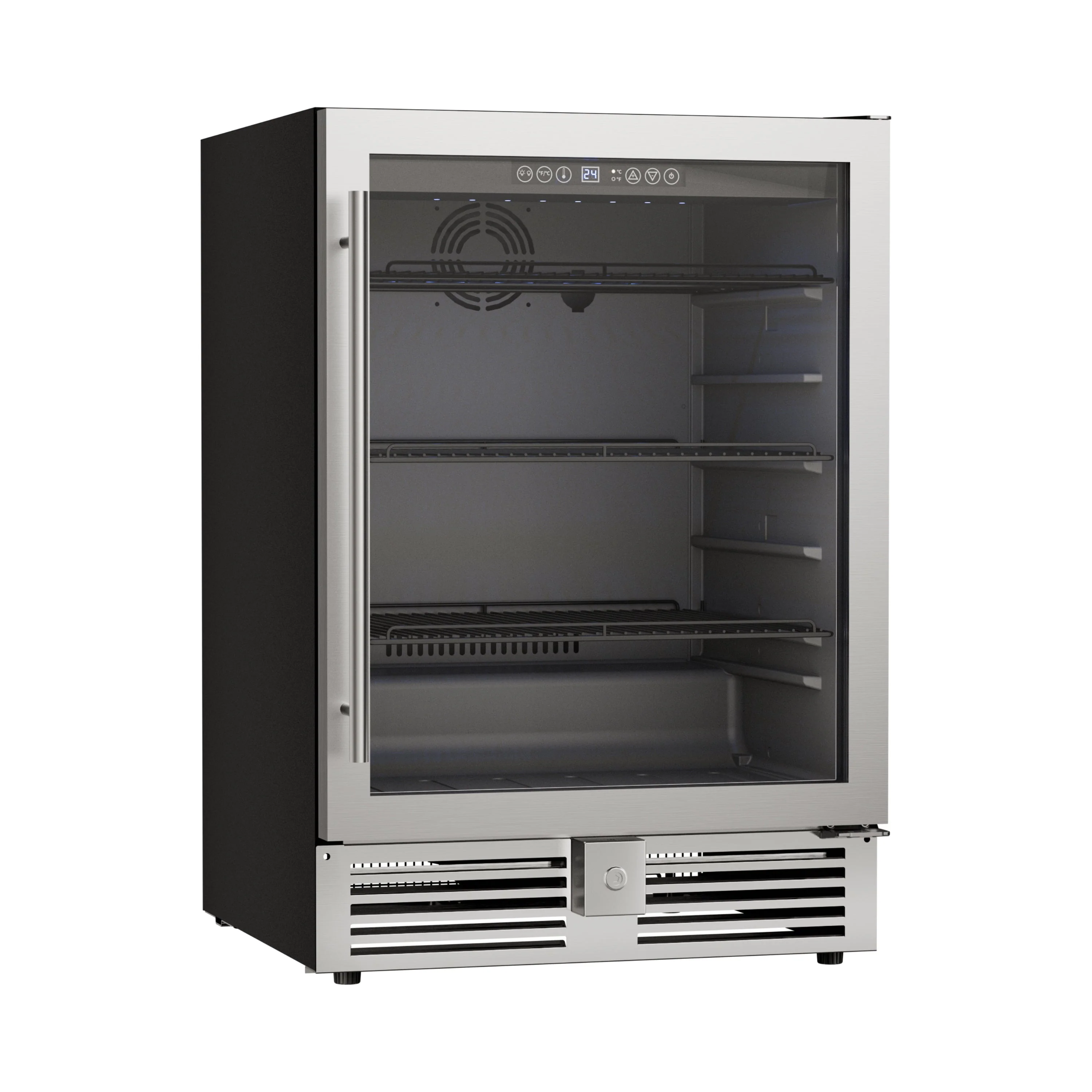 Organic 24 Avanti Beverage Center 130 Can Capacity - Stainless Steel Selected