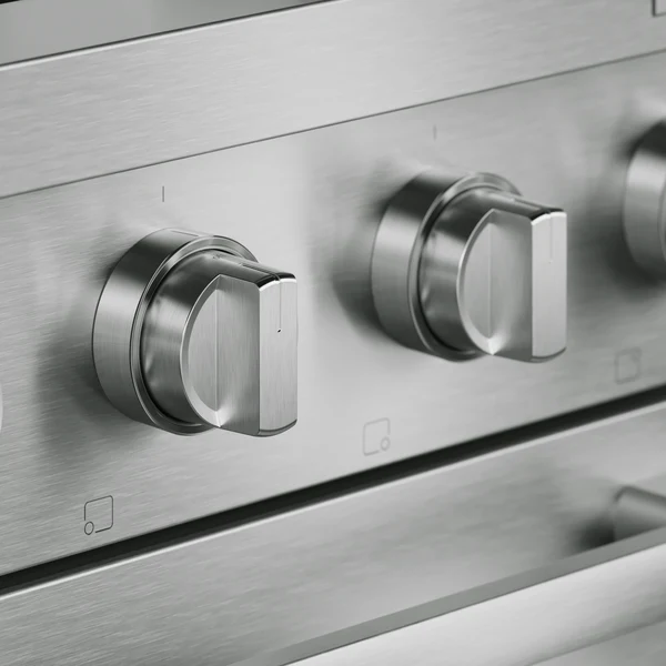 Selected 500 Series Dual Fuel standing Range 36'' Stainless Steel User-Friendly