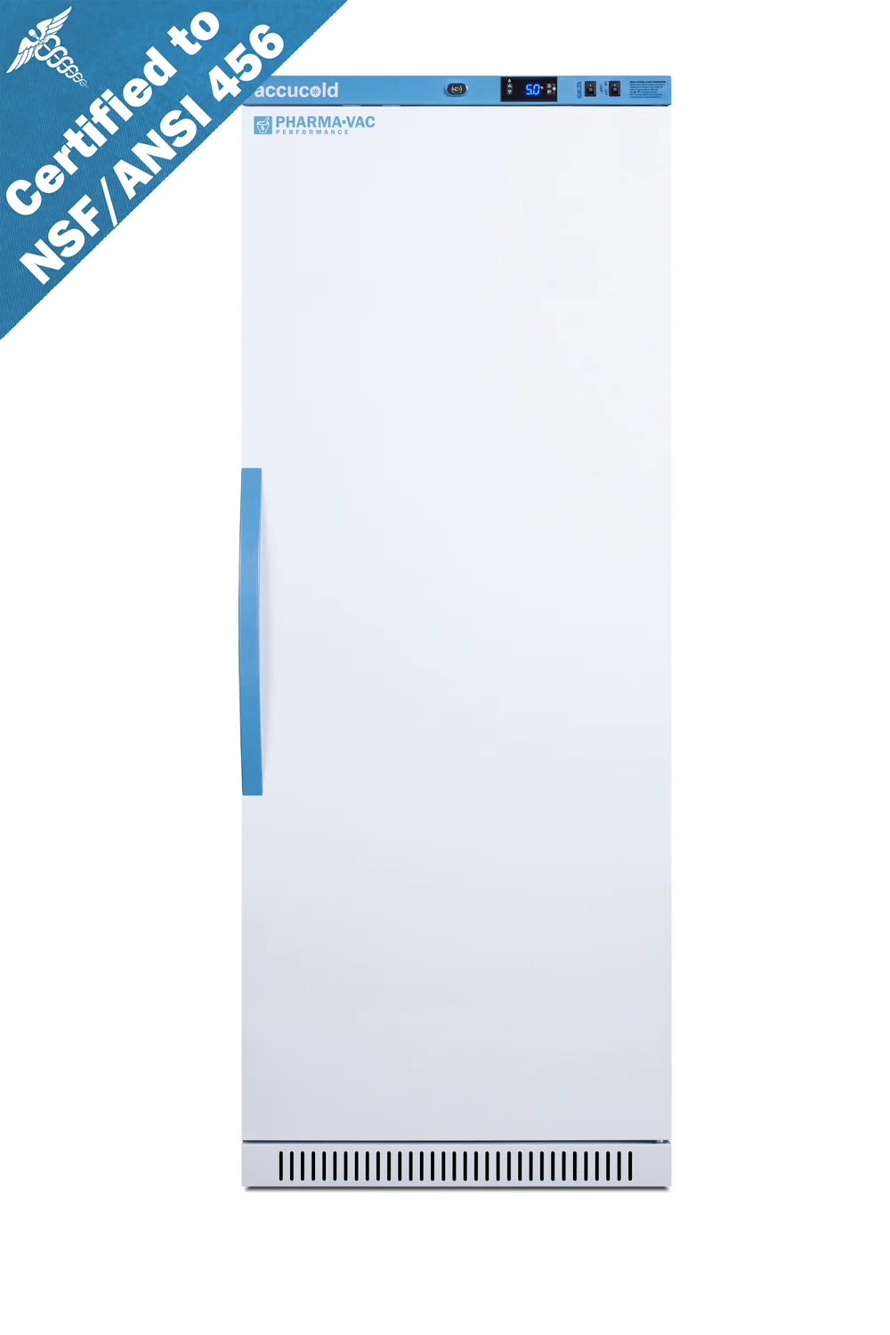 High-Grade 12 Cu.Ft. Upright Vaccine Refrigerator to NSF ANSI 456 Vaccine Storage Standard Pure