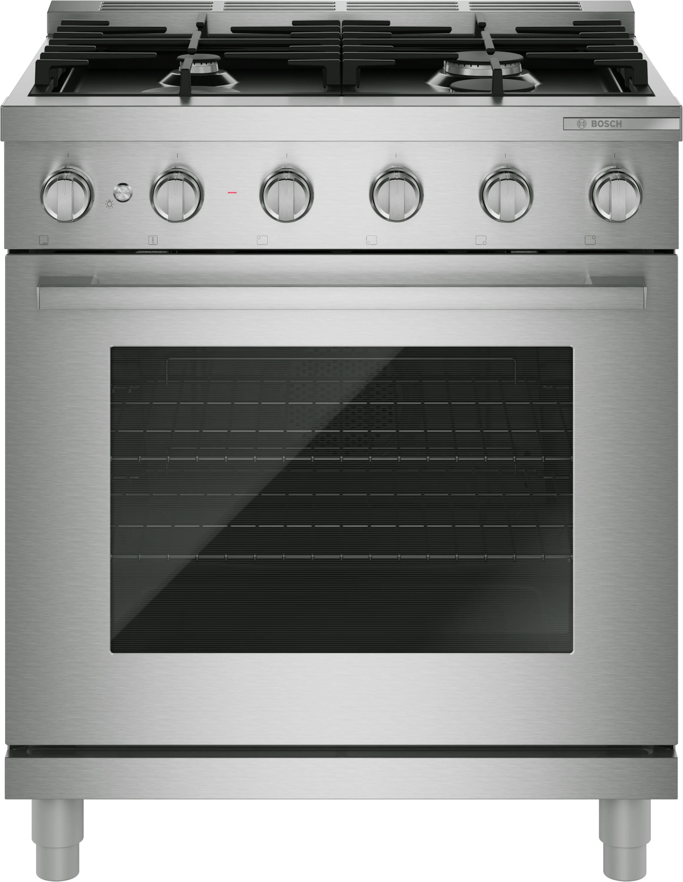 Smart 500 Series Dual Fuel standing Range 30'' Stainless Steel Green