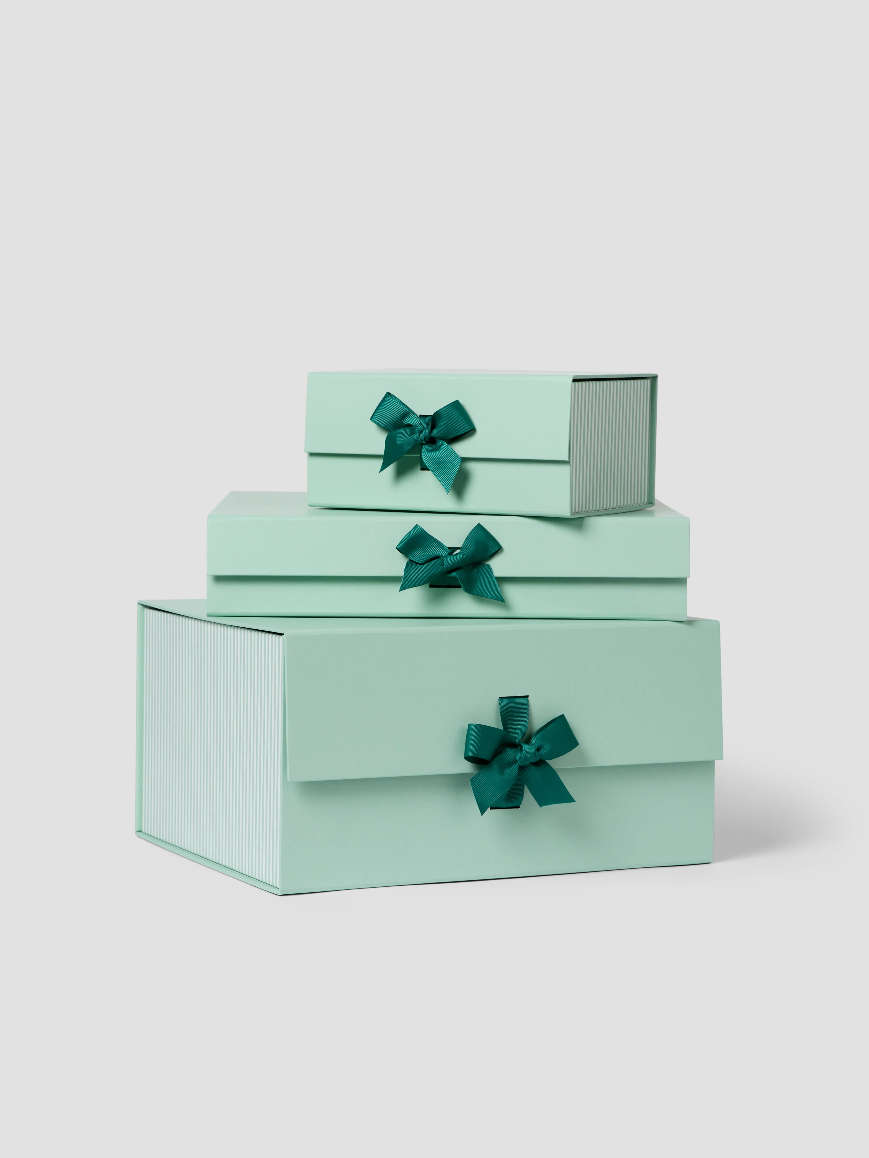 Detailed Sage Green Gift Box Contemporary