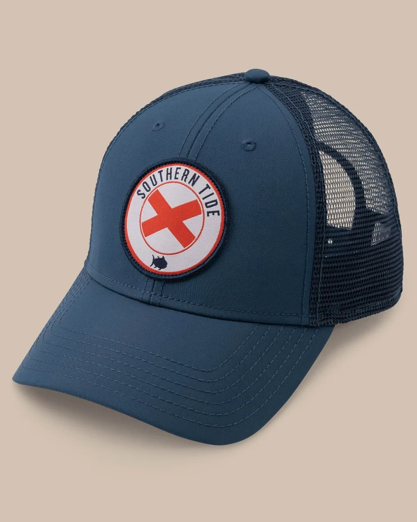 Minimalist Alabama Patch Performance Trucker Hat Healthy
