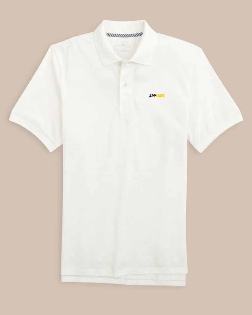 Organic App State Mountaineers Skipjack Polo Pure