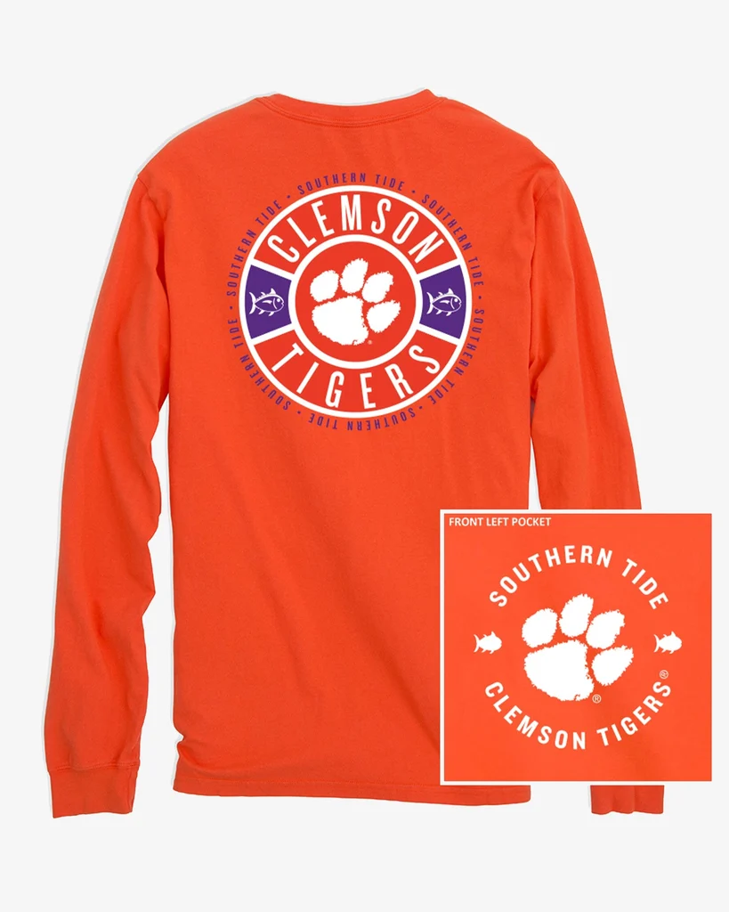 Classic Clemson Tigers Ring Badge T-Shirt Verified