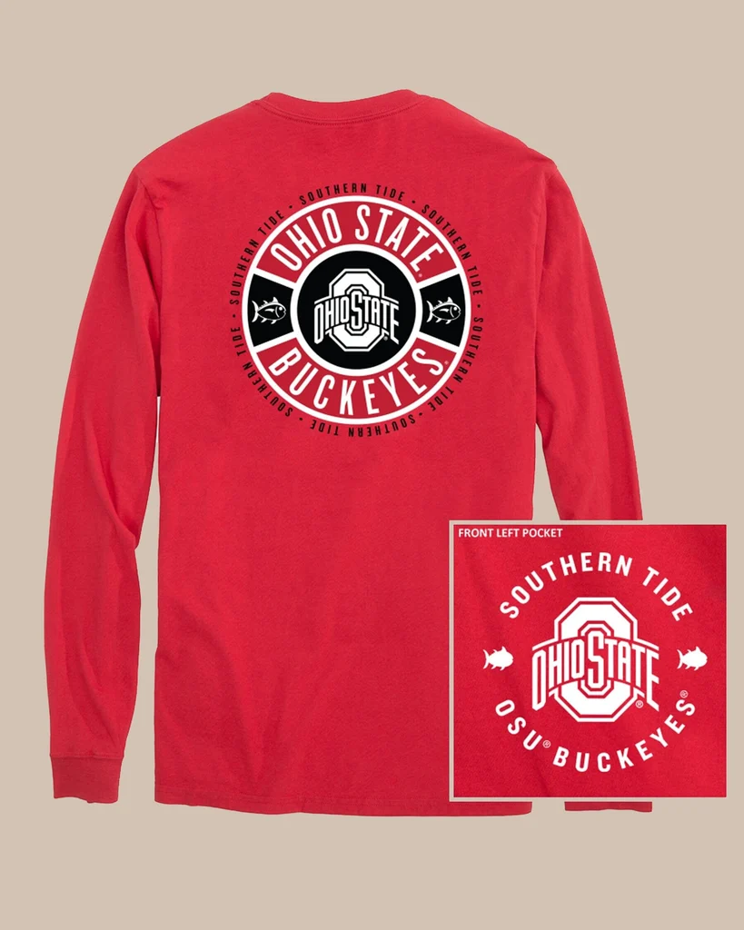 Official Ohio State Buckeyes Ring Badge T-Shirt Innovative