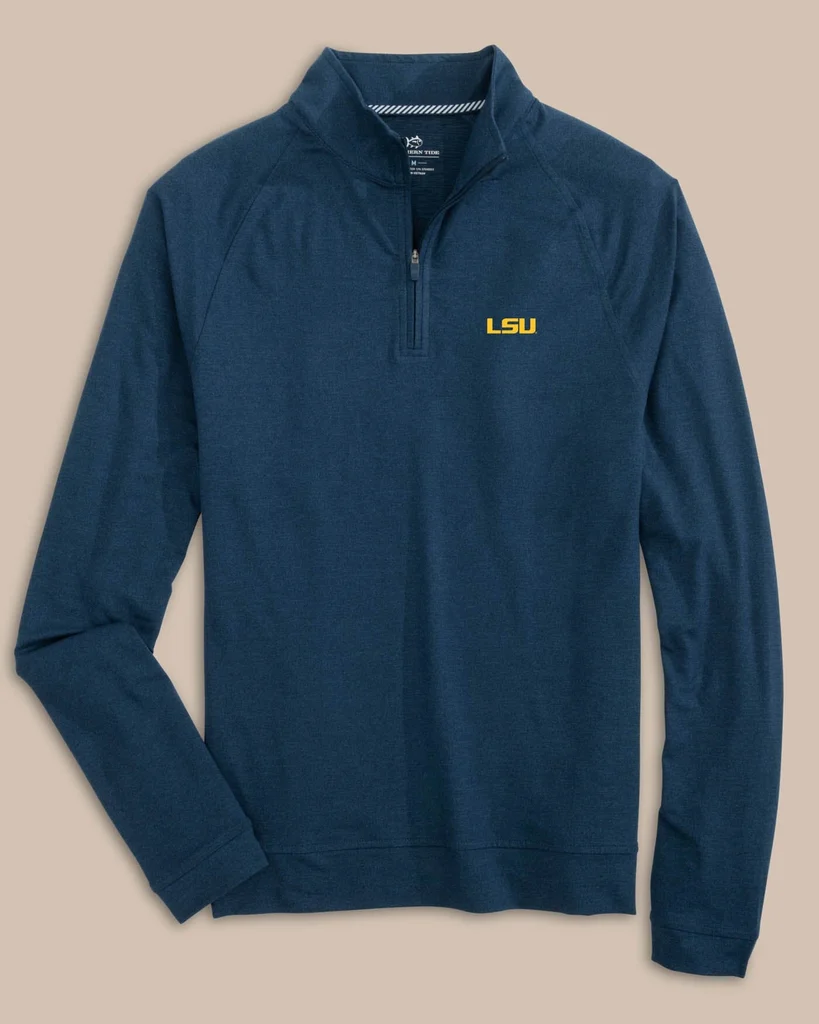 Natural LSU Tigers Cruiser Quarter Zip Pullover Carefully Designed