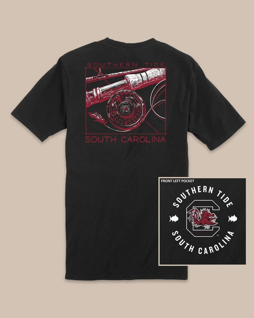 Functional USC Gamecocks Gameday Fly Reel T-Shirt User-Friendly