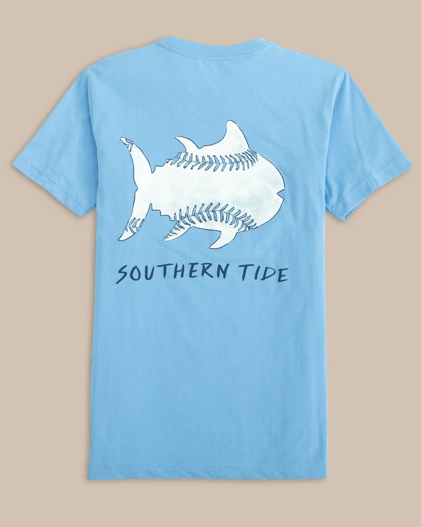 Practical Kids Sketched Baseball Short Sleeve T-Shirt Artisan